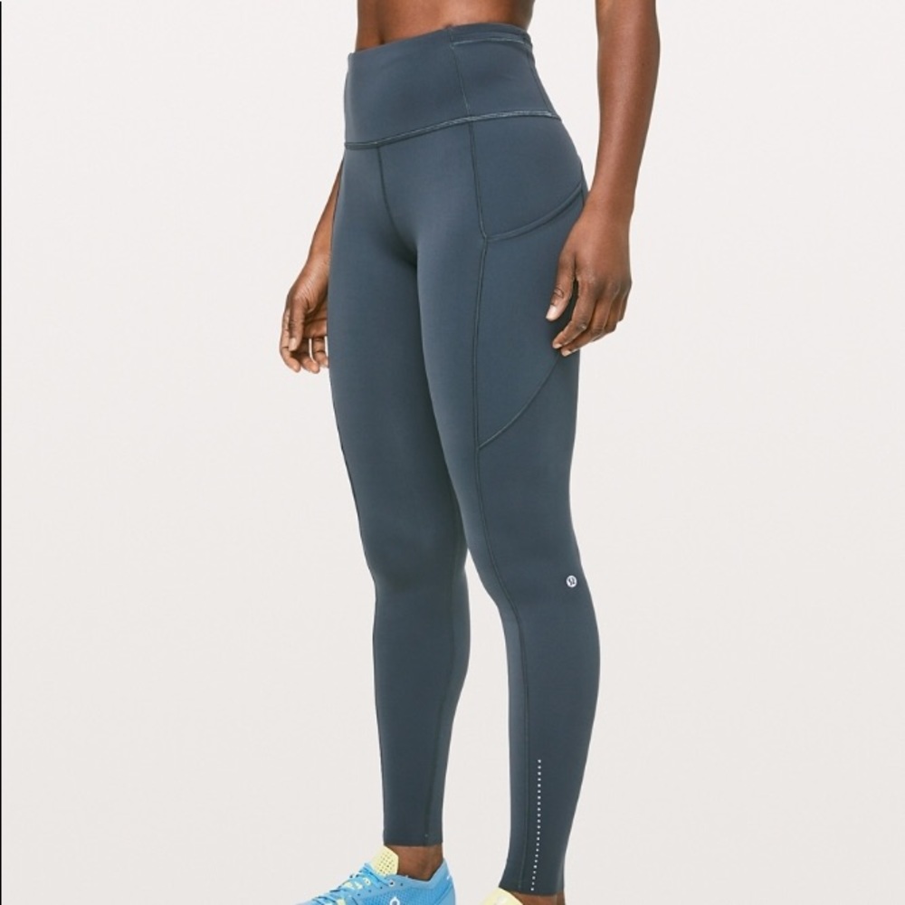 Lululemon Fast and Free Reflective leggings